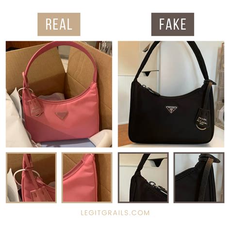 prada prz fake|inside of Prada bag.